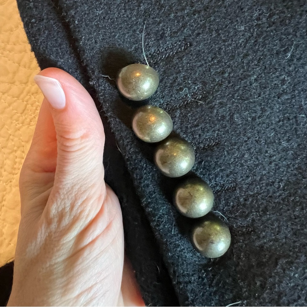 Nili Lotan Black Pea Coat - Picture 4 of 15